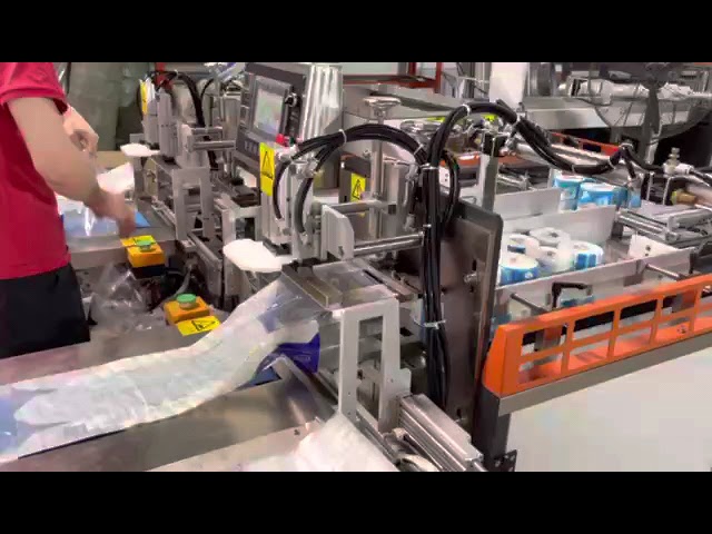 Пачка упаковки отрицательного давления производственной линии туалетной бумаги/запечатывание