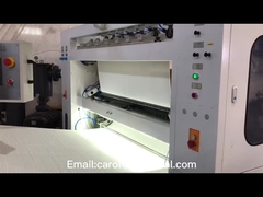 Facial tissue folding machine