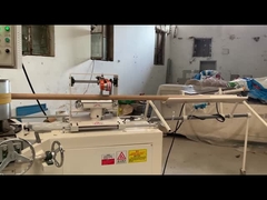 Paper core making machine with perforation